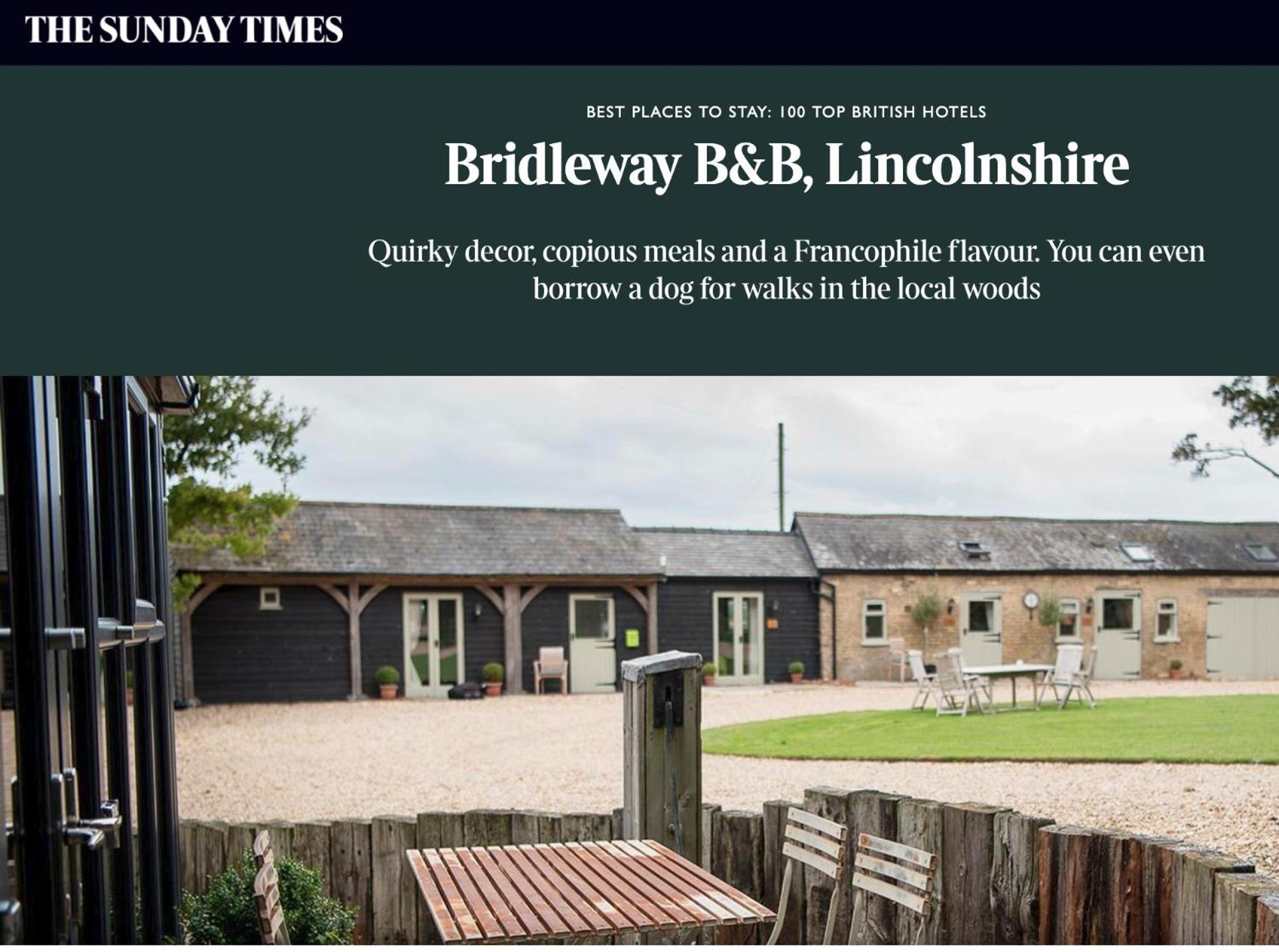 Bridleway Bed & Breakfast Hackthorn Exterior photo